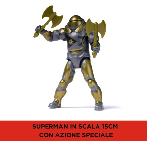 DC- 15CM SUPERMAN POWER ATTACK ASS.