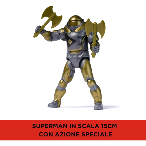 DC- 15CM SUPERMAN POWER ATTACK ASS.