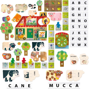 HEADU - GIOCHI DELLA FATTORIA CON 6 INTELLIGENZE