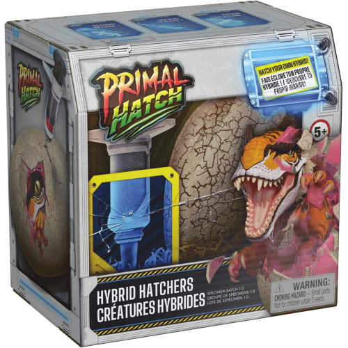 PRIMAL HATCH- HYBRIDS  UOVO DINOSAURO INTERATTIVO