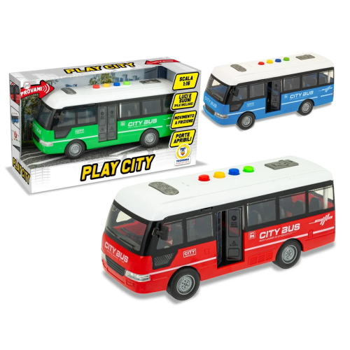 AUTOBUS A FRIZIONE LUCI & SUONI