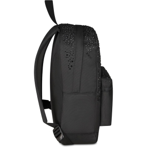 ZAINO - SEVEN ROUND XS GLITZYCUTE- GLITTER NERO/NERO