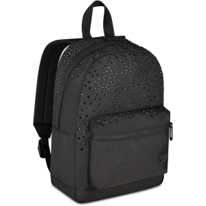 ZAINO - SEVEN ROUND XS GLITZYCUTE- GLITTER NERO/NERO