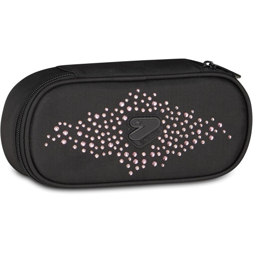 ASTUCCIO ROUND PLUS SEVEN GLITZYCUTE- GLITTER NERO/ROSA