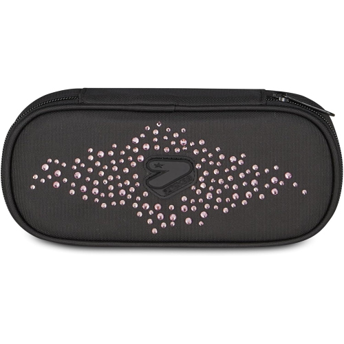 ASTUCCIO ROUND PLUS SEVEN GLITZYCUTE- GLITTER NERO/ROSA