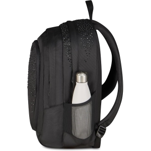 ZAINO - SEVEN  TECH GLITZYCUTE- GLITTER NERO/NERO