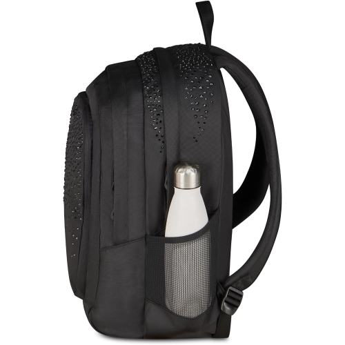 ZAINO - SEVEN  TECH GLITZYCUTE- GLITTER NERO/NERO