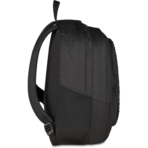 ZAINO - SEVEN  TECH GLITZYCUTE- GLITTER NERO/NERO
