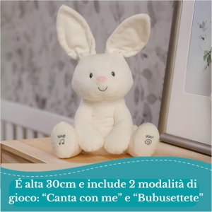 PELUCHE - GUND CONIGLIETTO FLORA