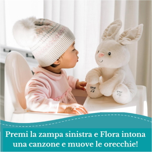 PELUCHE - GUND CONIGLIETTO FLORA