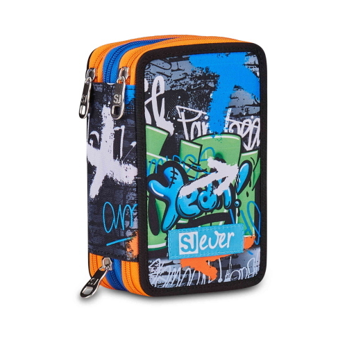 ASTUCCIO 3 ZIP SJ GANG EVER HIGH FLAMES