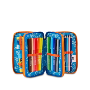 ASTUCCIO 3 ZIP SJ GANG EVER HIGH FLAMES