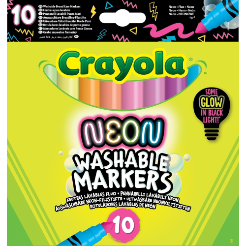 CRAY- PENNARELLI P. MAXI 10 PZ LAVABILI NEON