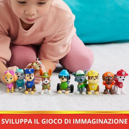 PAW PATROL- PACK 10 PERSONAGGI 