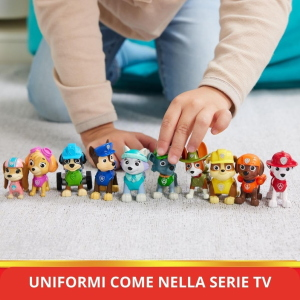 PAW PATROL- PACK 10 PERSONAGGI 