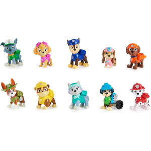 PAW PATROL- PACK 10 PERSONAGGI 