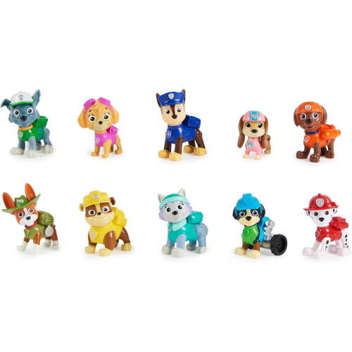 PAW PATROL- PACK 10 PERSONAGGI 