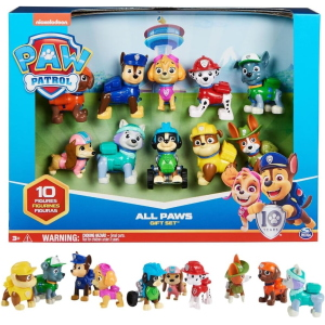 PAW PATROL- PACK 10 PERSONAGGI 
