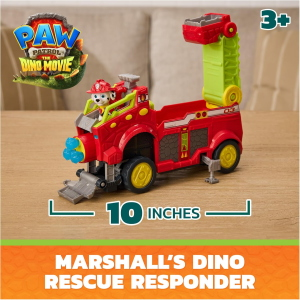 PAW PATROL- DINO- VEICOLO DELUXE MARSHALL