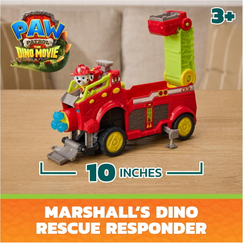 PAW PATROL- DINO- VEICOLO DELUXE MARSHALL