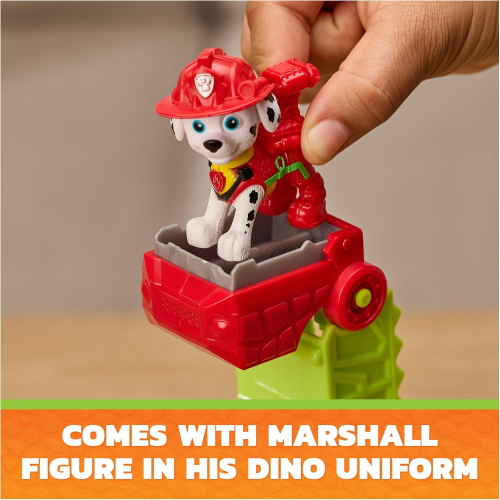 PAW PATROL- DINO- VEICOLO DELUXE MARSHALL