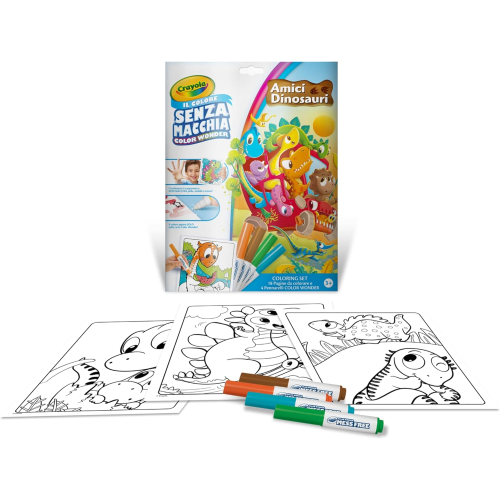 COLORING SET CW - AMICI DINOSAURI
