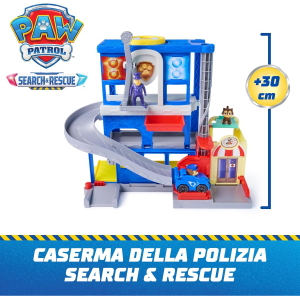 PAW PATROL- SEARCH AND RESCUE STAZIONE DI POLIZIA PUP SQUAD