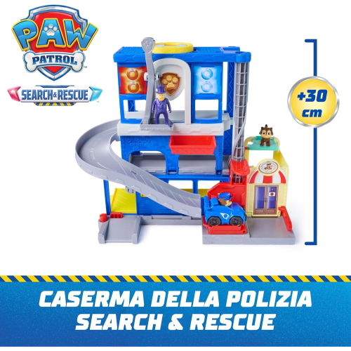 PAW PATROL- SEARCH AND RESCUE STAZIONE DI POLIZIA PUP SQUAD