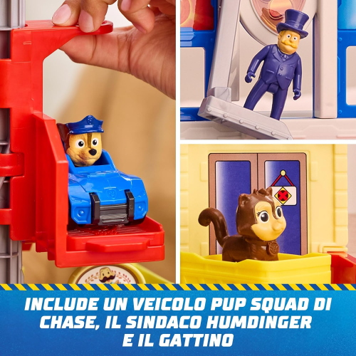 PAW PATROL- SEARCH AND RESCUE STAZIONE DI POLIZIA PUP SQUAD