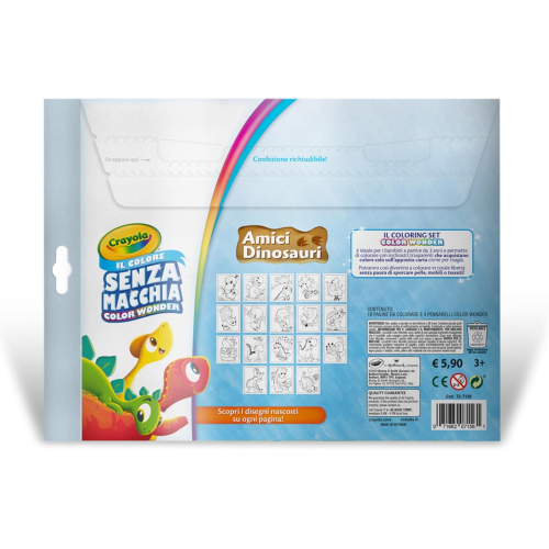 COLORING SET CW - AMICI DINOSAURI