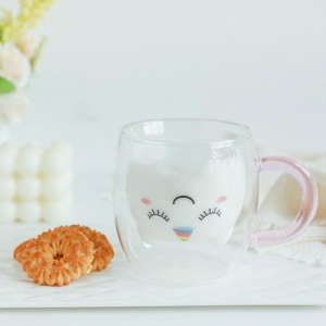 TAZZA - IN VETRO UNICORNO