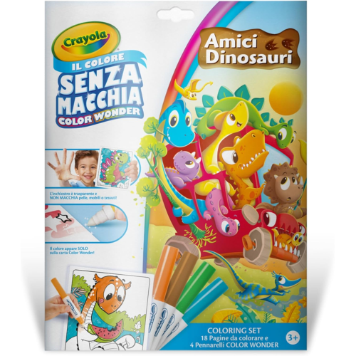 COLORING SET CW - AMICI DINOSAURI