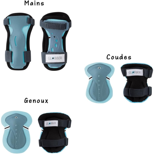 PROTEZIONI - GLOBBER- JUNIOR XS- PASTEL BLUE 