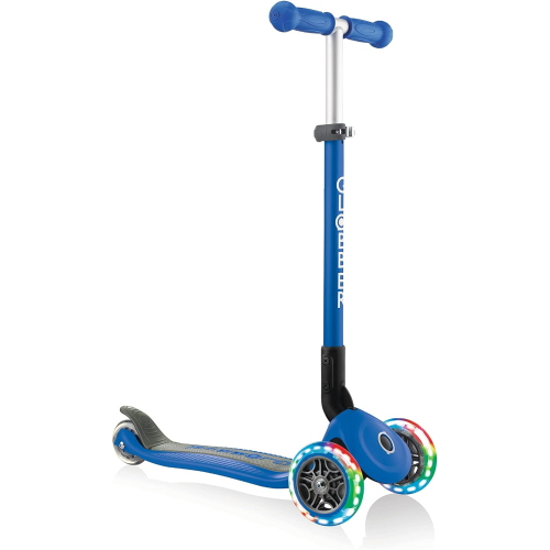 MONOPATTINO- 3R- GLOBBER- PRIMO FOLDABLE LIGHTS-  NAVY BLUE