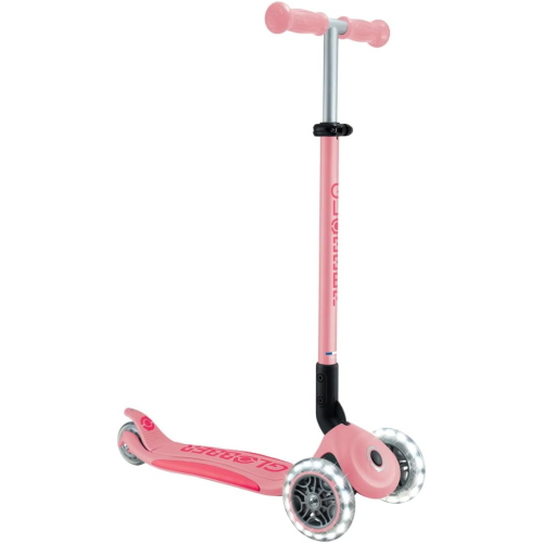 MONOPATTINO- 3R- GLOBBER- PRIMO FOLDABLE LIGHTS- PLUS-  PINK PASTEL