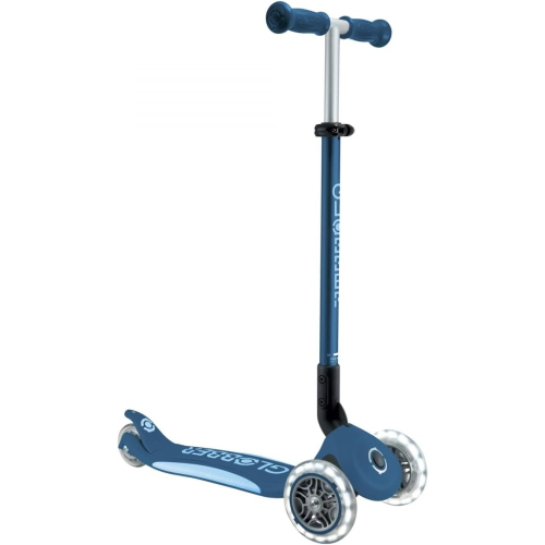 MONOPATTINO- 3R- GLOBBER- PRIMO FOLDABLE LIGHTS- PLUS-  PETROL BLUE 
