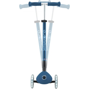 MONOPATTINO- 3R- GLOBBER- PRIMO FOLDABLE LIGHTS- PLUS-  PETROL BLUE 