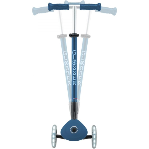 MONOPATTINO- 3R- GLOBBER- PRIMO FOLDABLE LIGHTS- PLUS-  PETROL BLUE 
