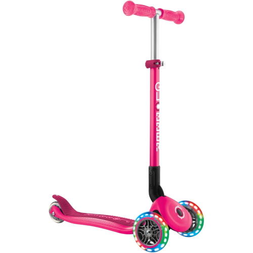 MONOPATTINO- 3R- GLOBBER- PRIMO FOLDABLE LIGHTS- PINK NEON