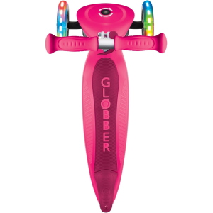 MONOPATTINO- 3R- GLOBBER- PRIMO FOLDABLE LIGHTS- PINK NEON