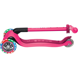 MONOPATTINO- 3R- GLOBBER- PRIMO FOLDABLE LIGHTS- PINK NEON