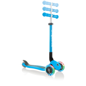 MONOPATTINO- 3R- GLOBBER- PRIMO FOLDABLE LIGHTS-  RED