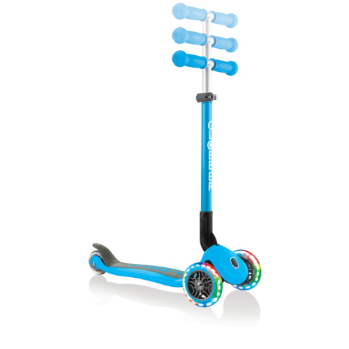 MONOPATTINO- 3R- GLOBBER- PRIMO FOLDABLE LIGHTS-  RED