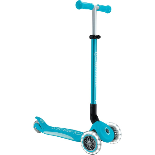 MONOPATTINO- 3R- GLOBBER- PRIMO FOLDABLE LIGHTS- PLUS-  AQUA