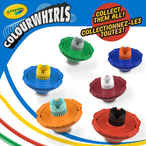 CRAY- COLORWHIRLS - 3 COLORI