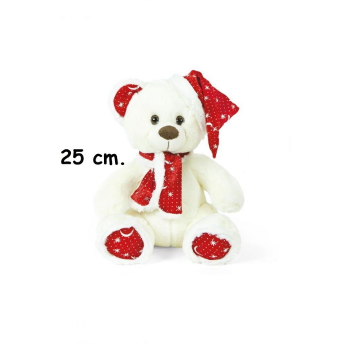 PEL.- NATALE ORSETTO SC&CAP. 25 CM