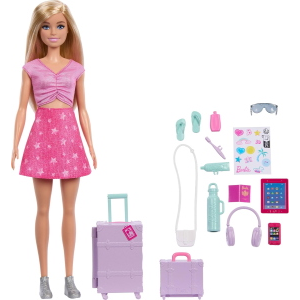 BARBIE - FAMILY & FRIENDS - MALIBU´C/ 10 PZ ACC.