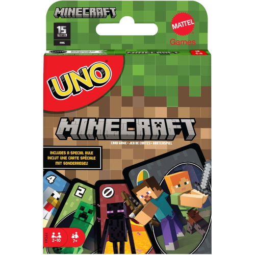 CARTE - UNO MINECRAFT
