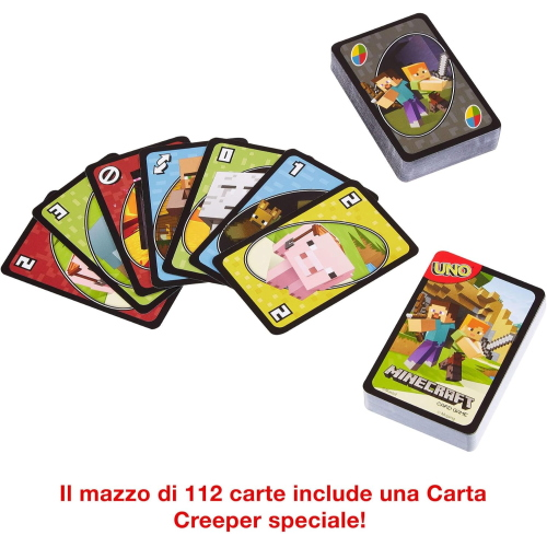 CARTE - UNO MINECRAFT