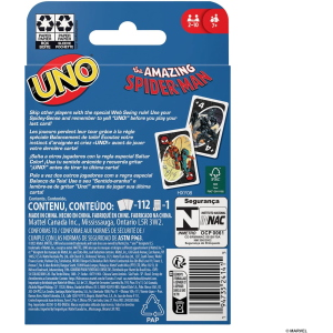 CARTE - UNO SPIDERMAN